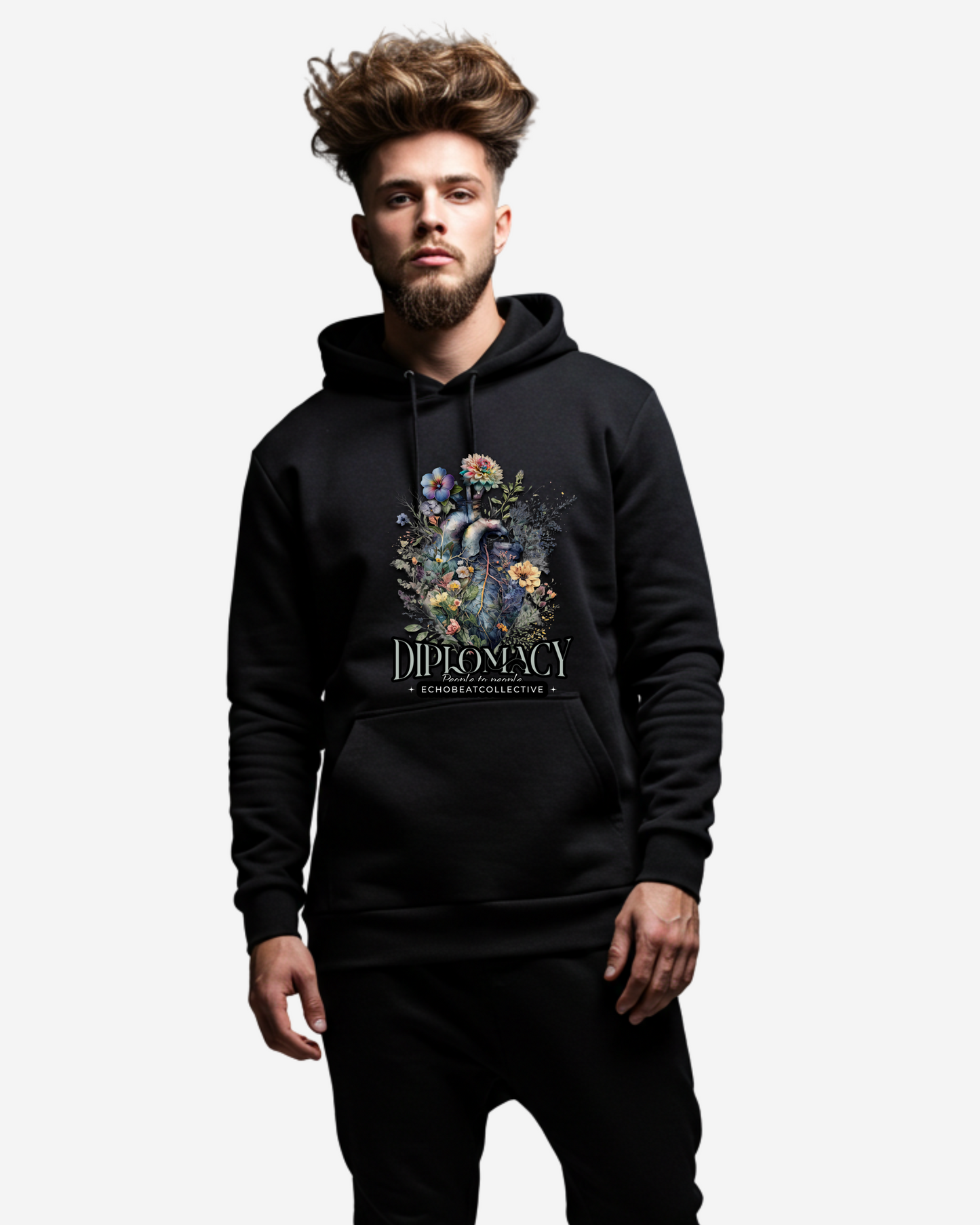 People to People Diplomacy Men's Oversized Hoodie