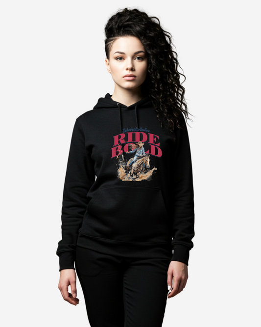Ride Bold, Live Your Truth Women's Oversized Hoodie
