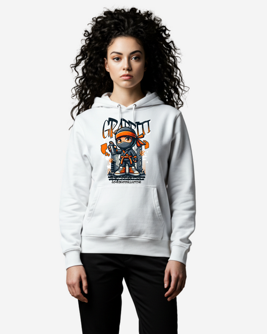 Graffiti Ninja Women's Oversized Hoodie