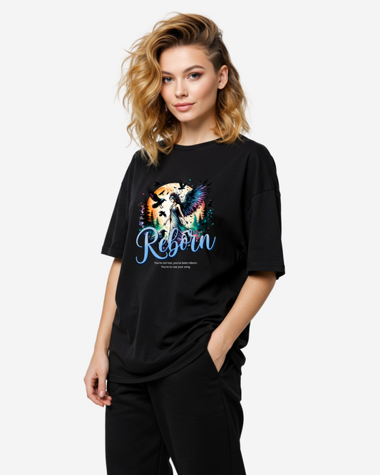 Reborn Women's Oversized T-Shirt