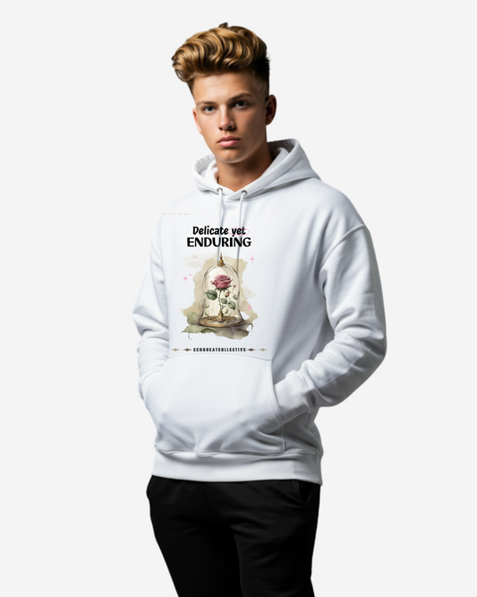 Delicate yet Enduring Men's Oversized Hoodie