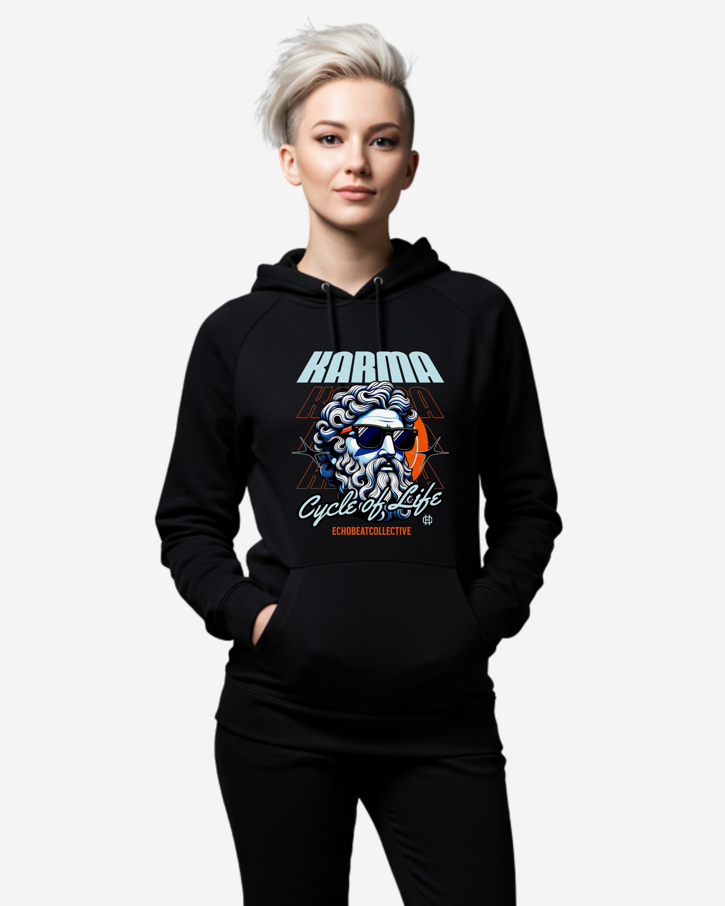 Karma - Cycle of Life Women's Oversized Hoodie