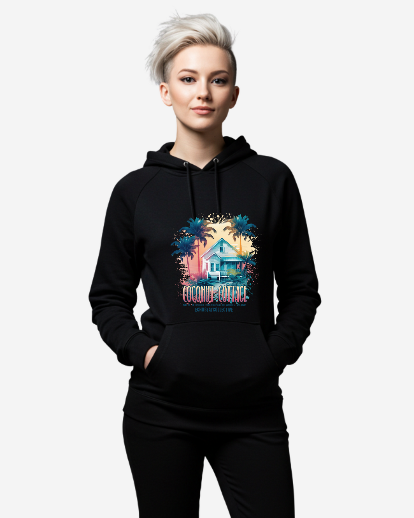 Coconut Cottage Women's Oversized Hoodie