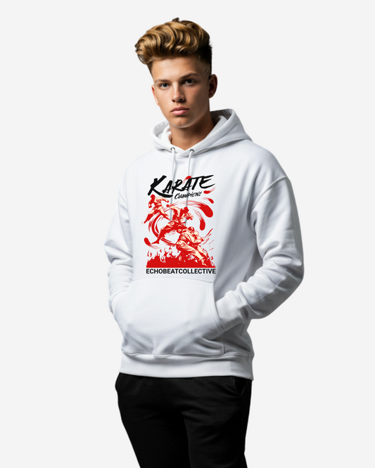 Karate Champions Men's Oversized Hoodie