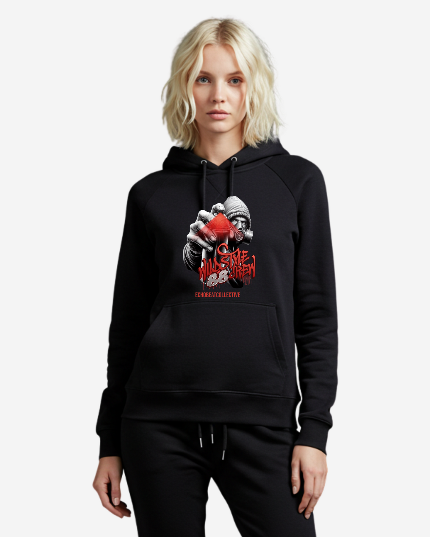 Graffiti Graphic Women's Oversized Hoodie