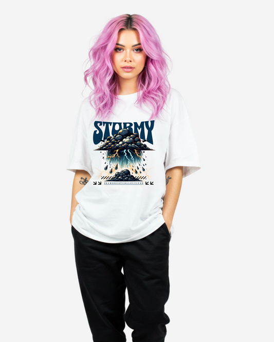 Stormy Women's Oversized T-Shirt