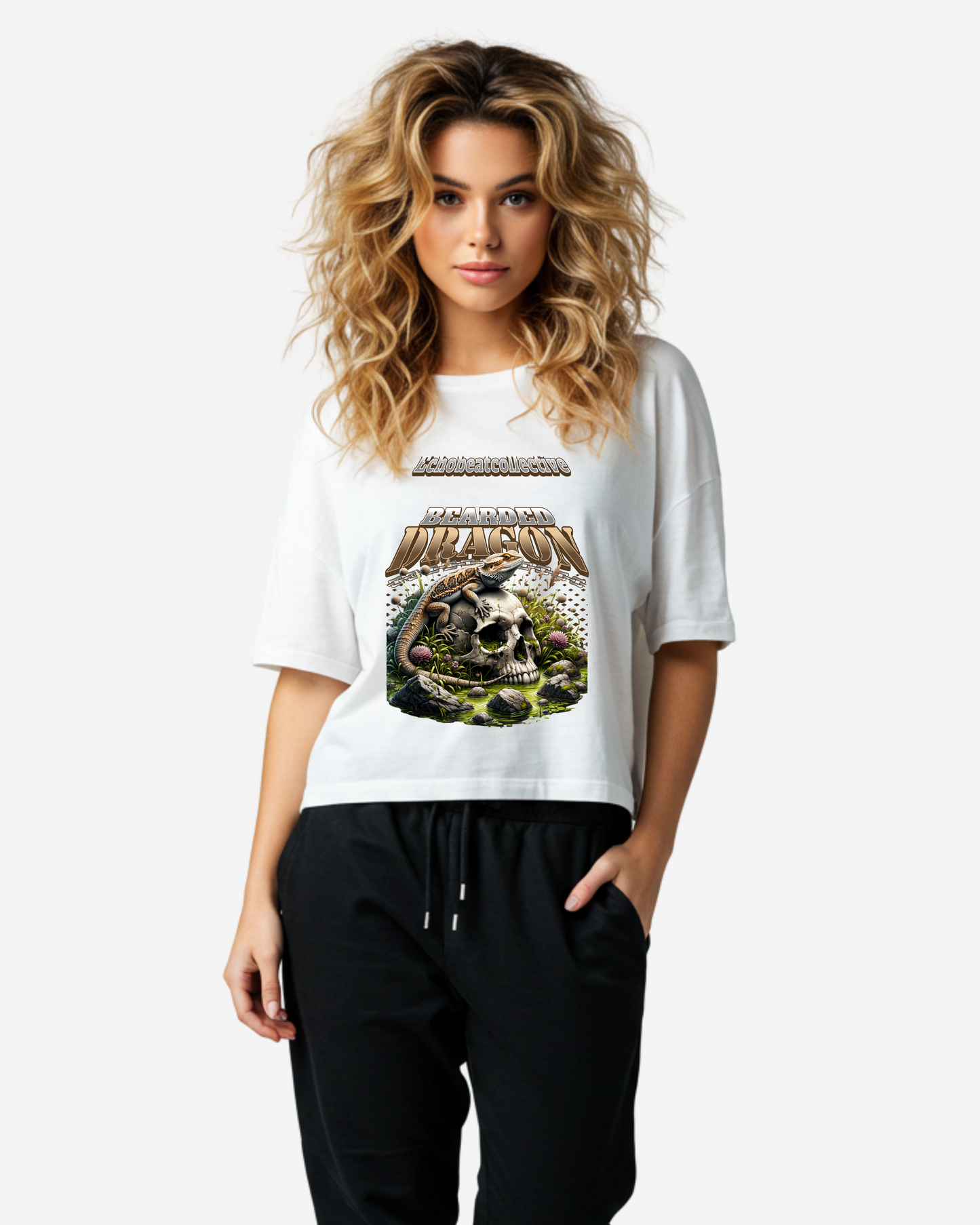 Bearded Dragon Women's Oversized T-Shirt