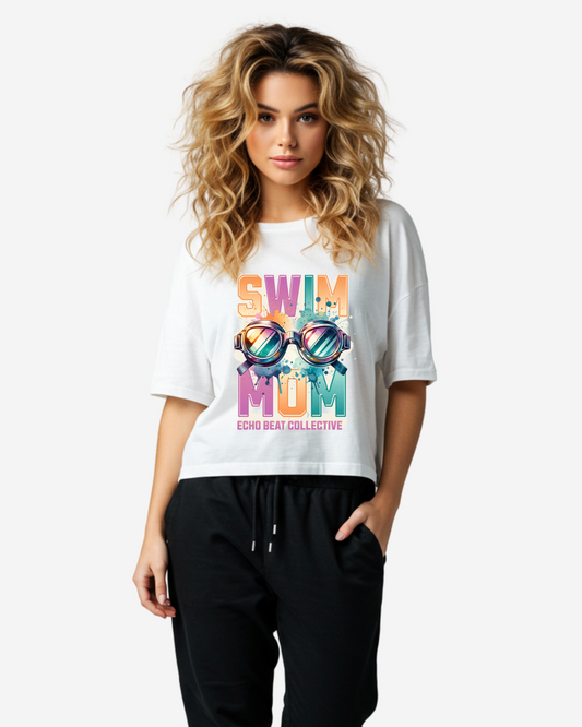 Swim Mom Women's Oversized T-Shirt