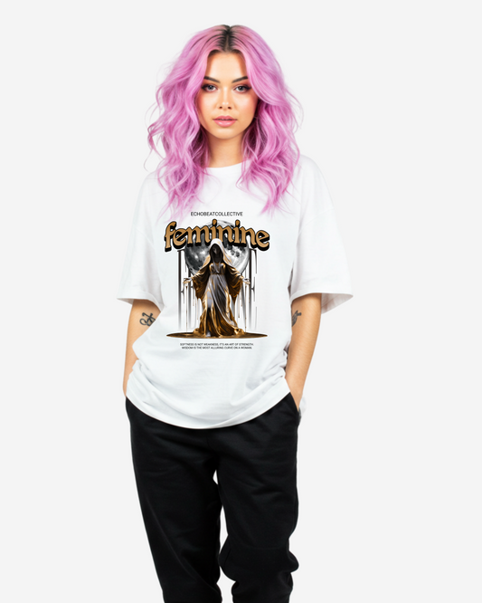Feminine Women's Oversized T-Shirt