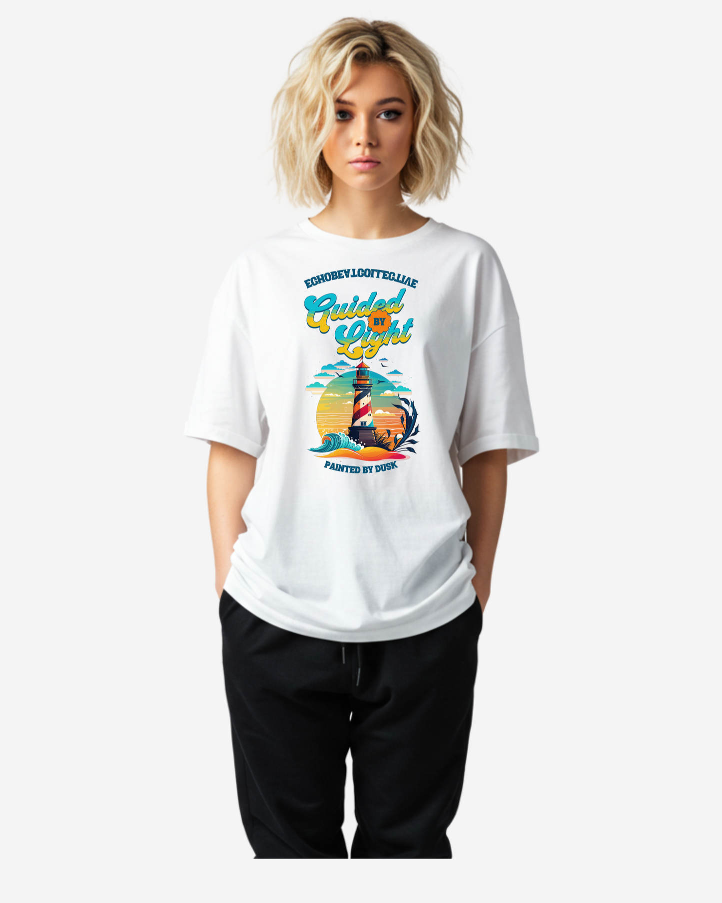 Guided by Light Women's Oversized T-Shirt