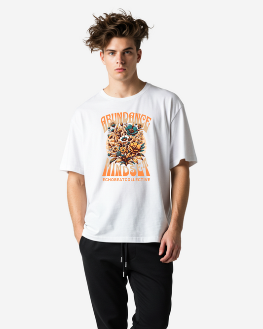 Abundance Mindset Men's Oversized T-Shirt