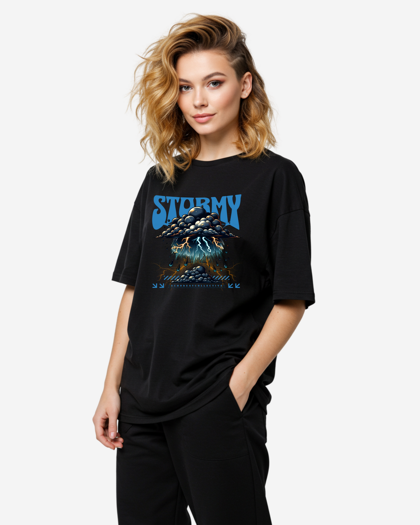 Stormy Women's Oversized T-Shirt