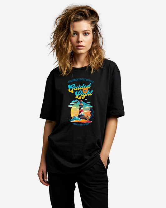 Guided by Light Women's Oversized T-Shirt