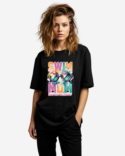 Swim Mom Women's Oversized T-Shirt