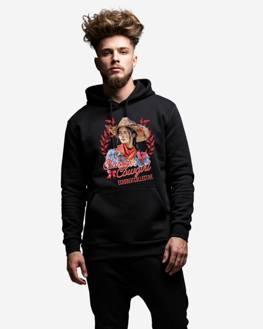 Classy Cowgirl Men's Oversized Hoodie