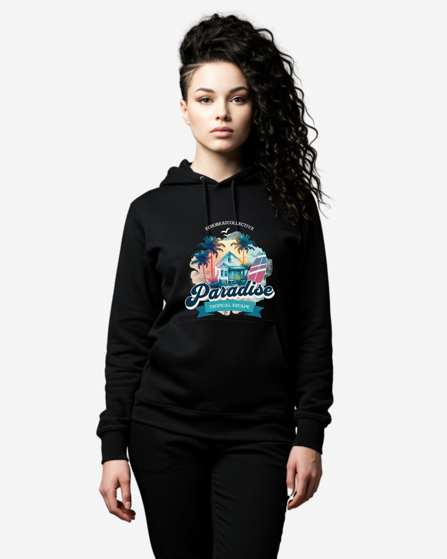 Tropical Escape Women's Oversized Hoodie