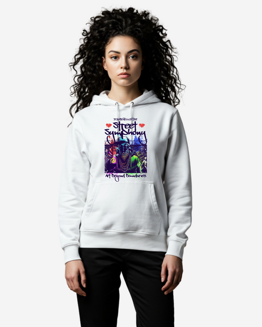 Man, Graffiti Art Women's Oversized Hoodie