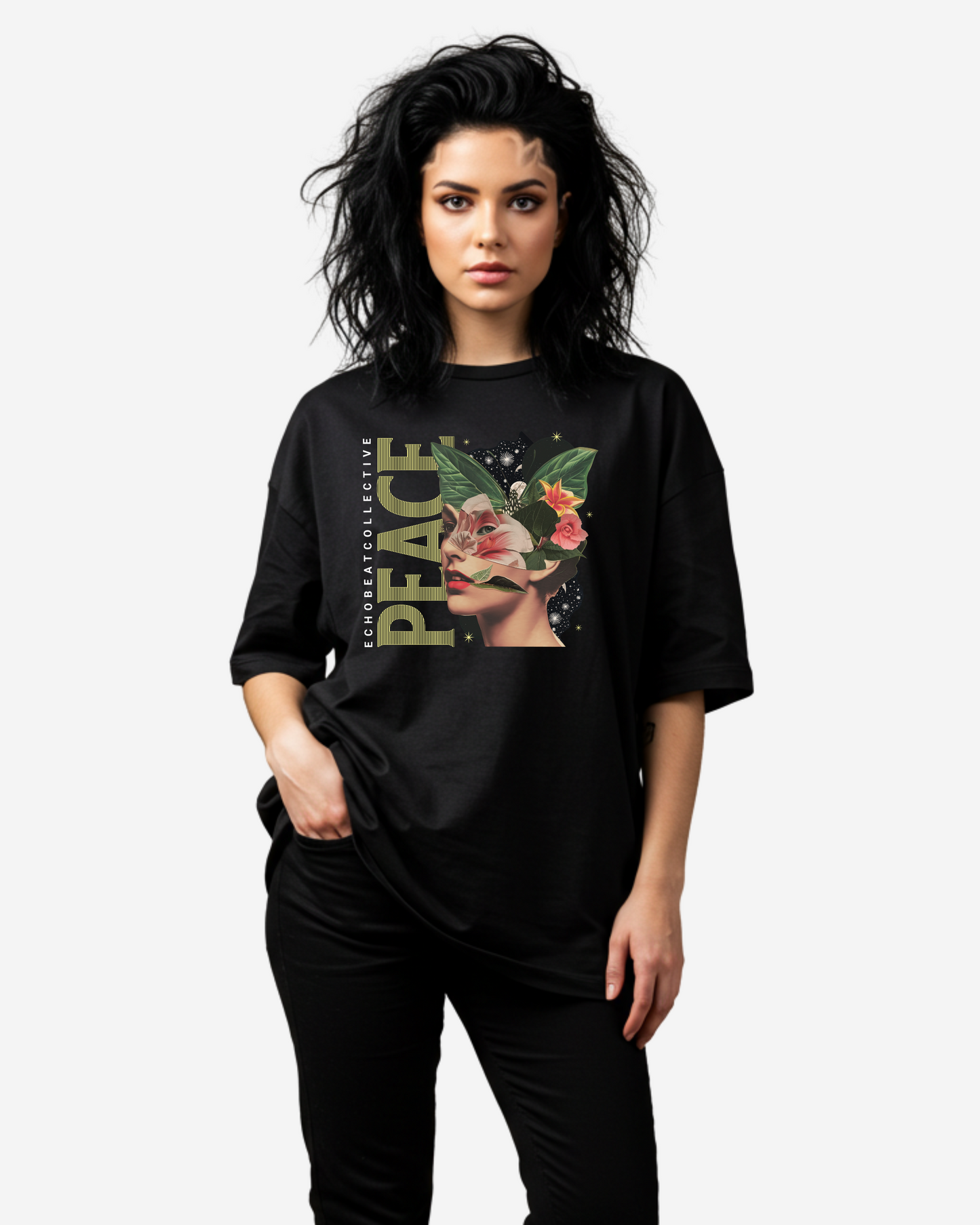 Peace Women's Oversized T-Shirt