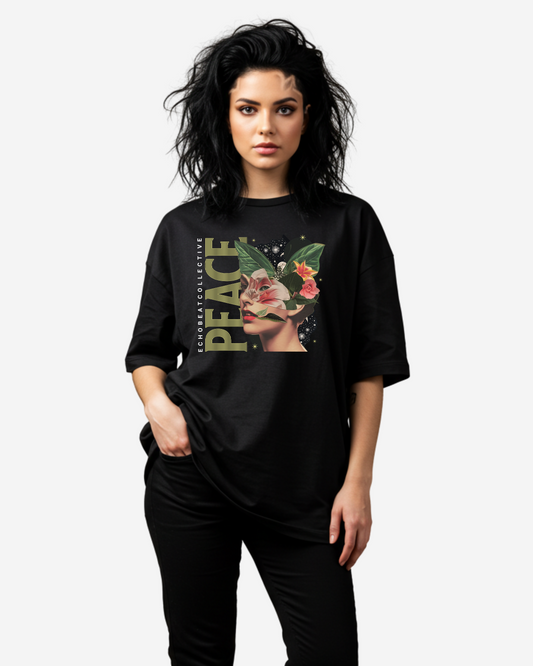 Peace Women's Oversized T-Shirt