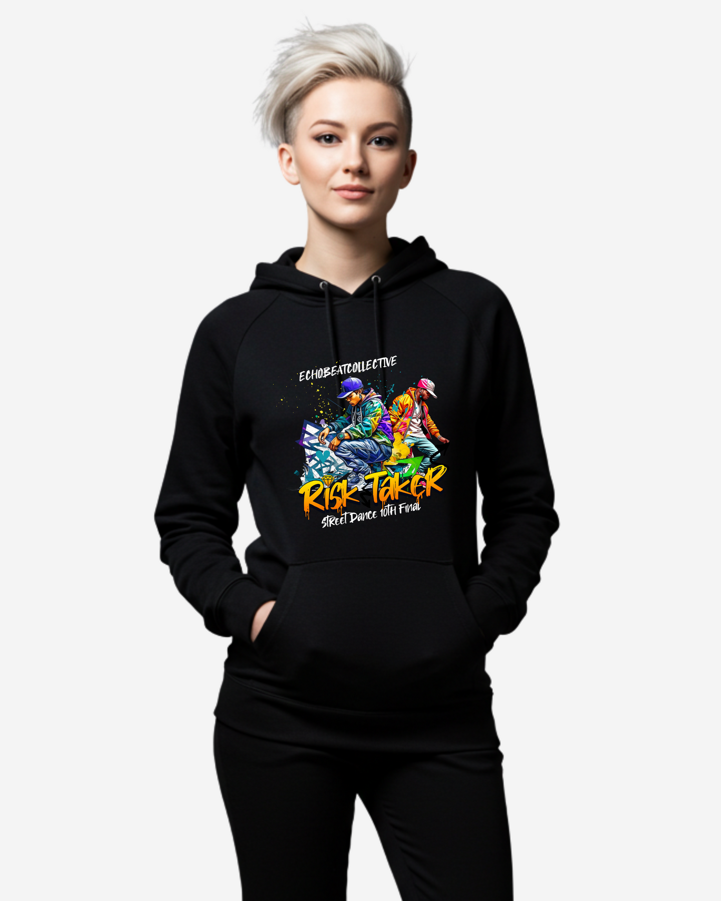 Graffiti Street Dance Women's Oversized Hoodie