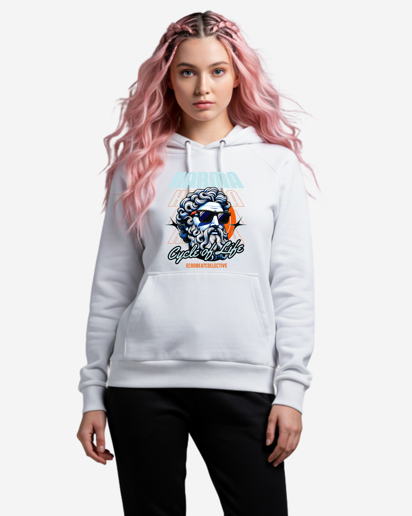 Karma - Cycle of Life Women's Oversized Hoodie