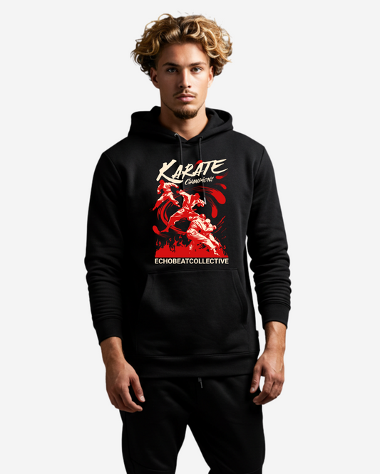 Karate Champions Men's Oversized Hoodie