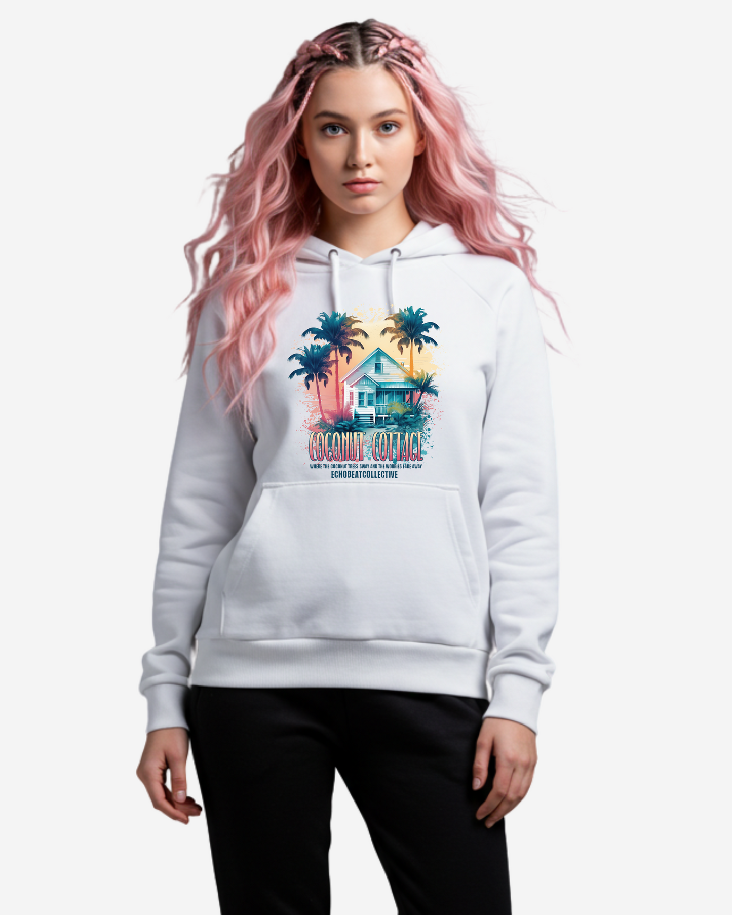 Coconut Cottage Women's Oversized Hoodie