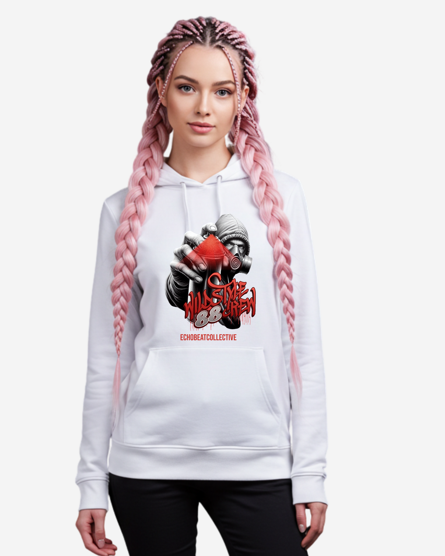 Graffiti Graphic Women's Oversized Hoodie