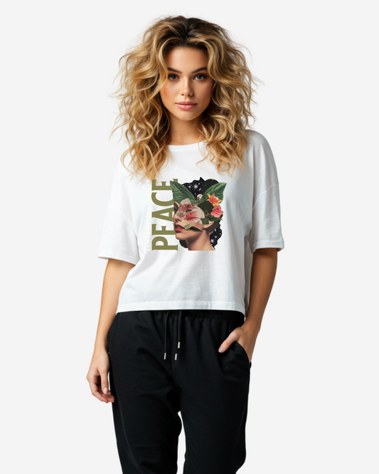Peace Women's Oversized T-Shirt