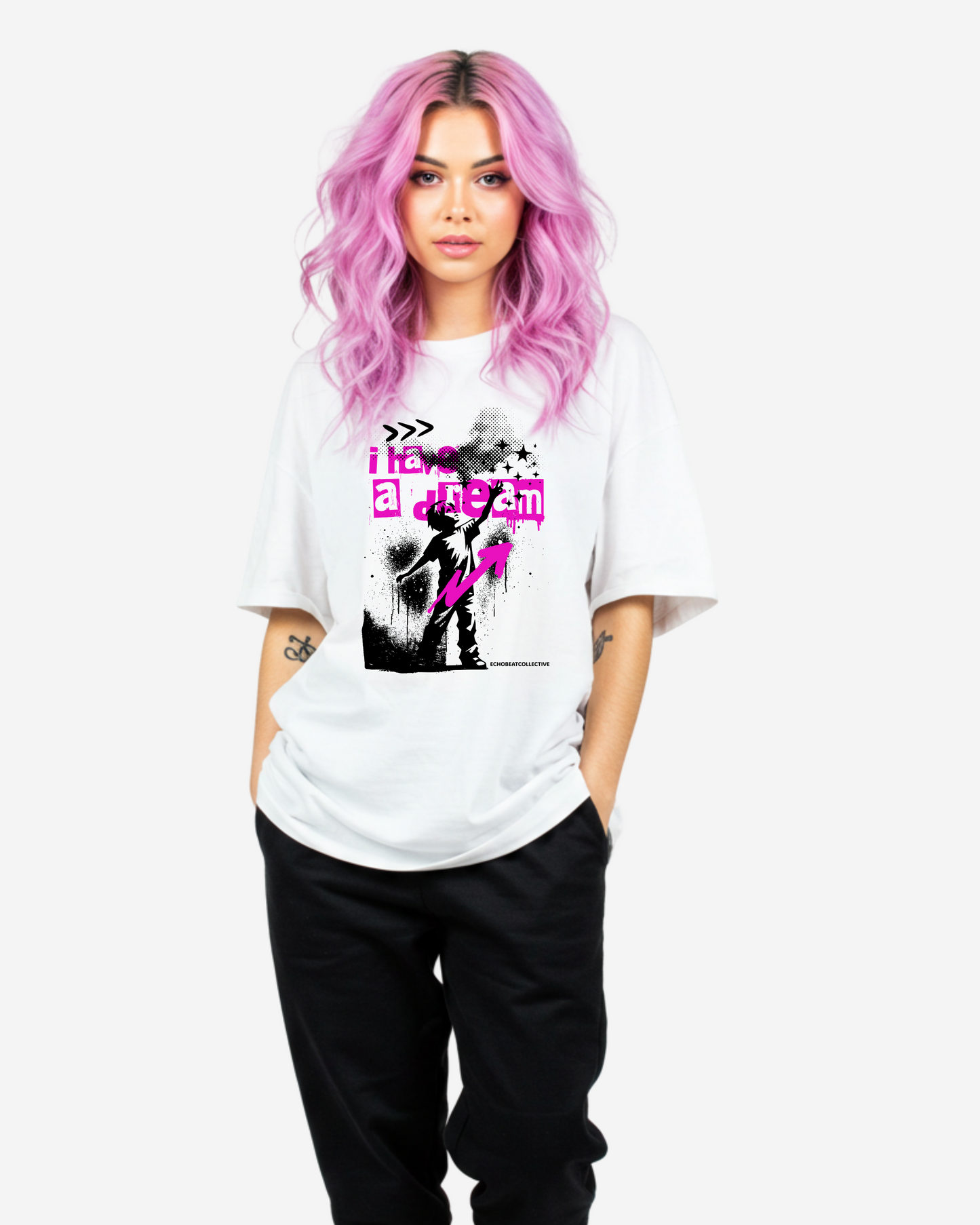 I have a Dream Women's Oversized T-Shirt